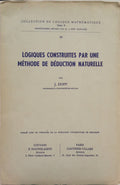 LOGIQUES CONSTRUITES PAR UNE MÉTHODE DE DÉDUCTION NATURELLE.