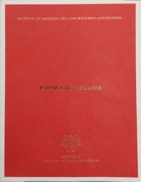 FORM AND VOLUME.