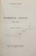 NOBRE. (António) PRIMEIROS VERSOS 1882-1889.