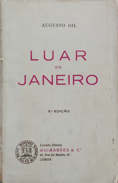 LUAR DE JANEIRO. [8.ª EDIÇÃO]