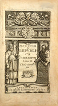 CUNAEUS. (Petrus) DE REPVBLICA HEBRAEORUM LIBRI. III.