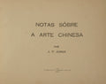 NOTAS SÃ”BRE A ARTE CHINESA.