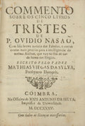 COMMENTO SOBRE OS CINCO LIVROS DE TRISTES