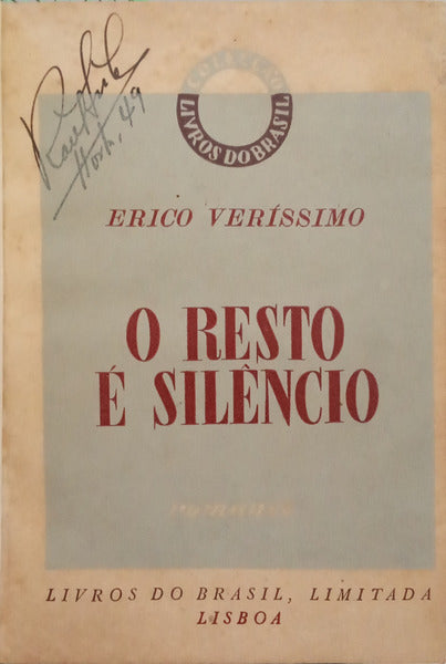 VERÍSSIMO. (Erico) RESTO É SILÊNCIO.