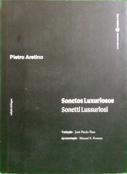 ARETINO. (Pietro) e Manuel S. Fonseca. SONETOS LUXURIOSOS: SONETTI LUSSURIOSI.