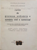 BATOQUE. (António) e António Cesar Abranches. CURSO DE PROCESSO ORDINÁRIO E SUMÁRIO CIVIL E COMERCIAL.