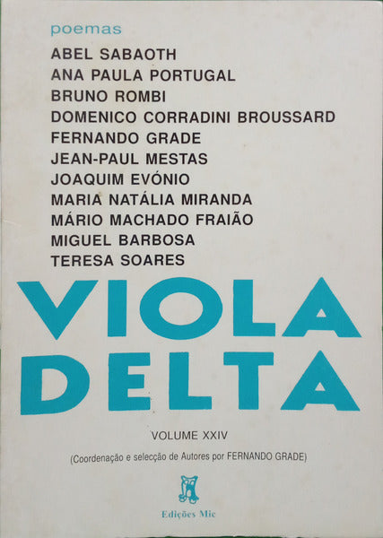 SABAOTH. (Abel) e outros. VIOLA DELTA XXIV.
