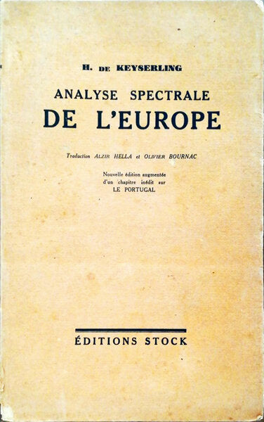 ANALYSE SPECTRALE DE L'EUROPE