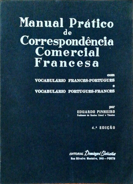 MANUAL PRÃTICO DE CORRESPONDÃŠNCIA COMERCIAL FRANCESA.