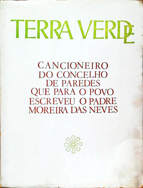 CANCIONEIRO DO CONCELHO DE PAREDES