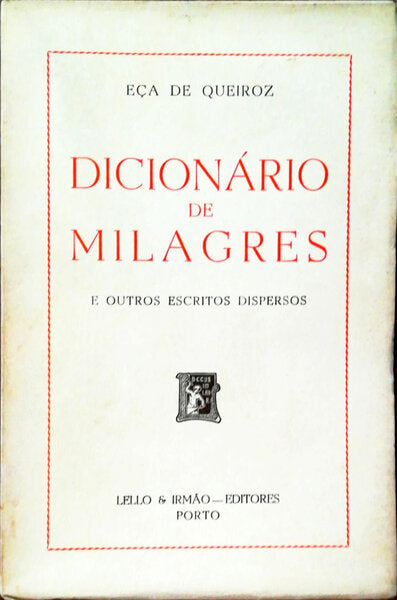 DICONÃRIO DE MILAGRES.