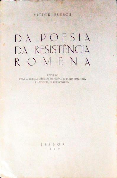 DA POESIA DA RESISTÃŠNCIA ROMENA.
