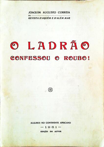 O LADRÃƒO CONFESSOU O ROUBO!