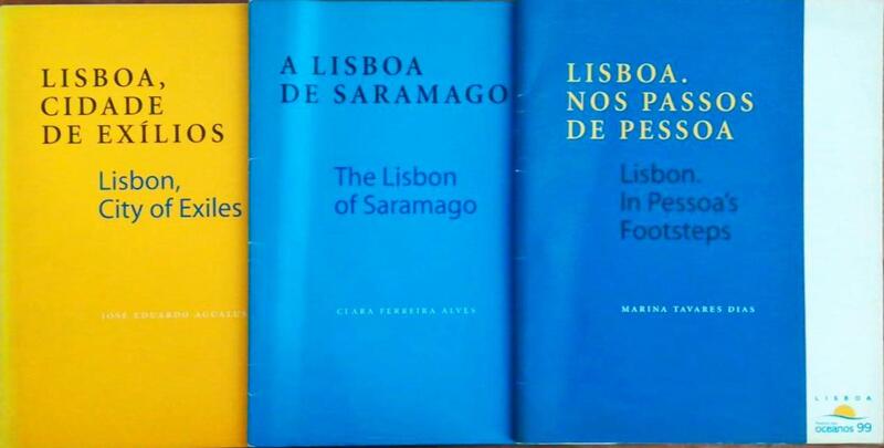 LISBOA NOS PASSOS DE PESSOA. [3 FOLHETOS].