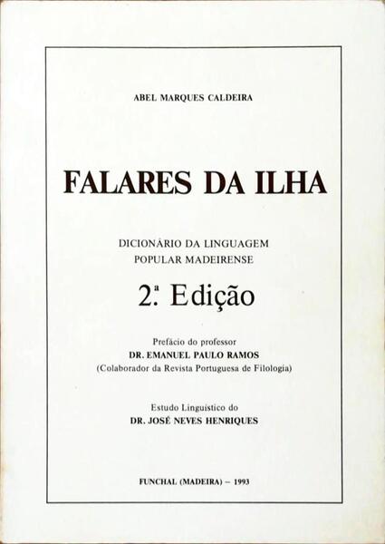 FALARES DA ILHA.