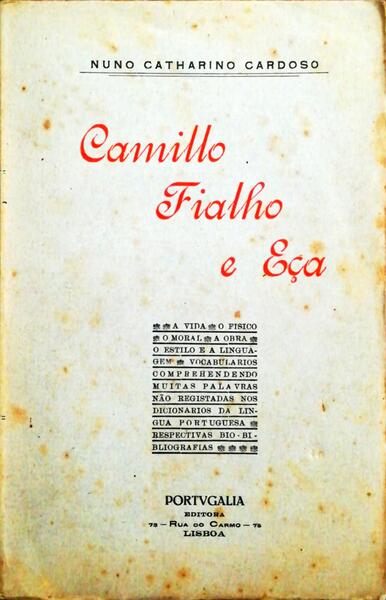CAMILLO FIALHO E EÃ‡A.