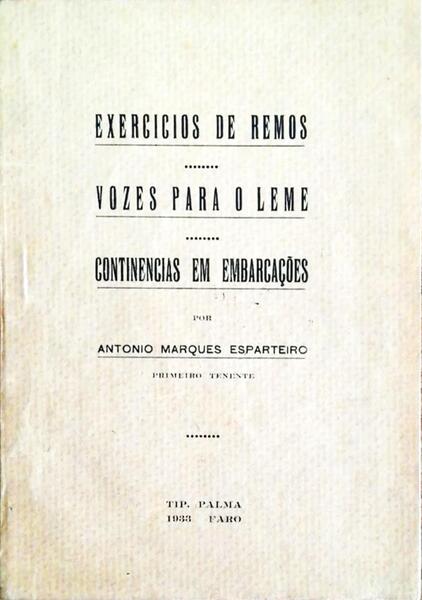 EXERCÃCIOS DE REMOS - VOZES PARA O LEME - CONTINÃŠNCIAS EM EMBARCAÃ‡Ã•ES.
