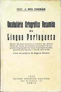 VOCABULÃRIO ORTOGRÃFICO RESUMIDO DE LÃNGUA PORTUGUESA.