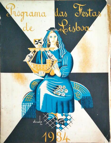 PROGRAMA DAS FESTAS DA CIDADE DE LISBOA.