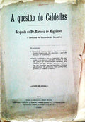 QUESTÃƒO DAS AGUAS DE CALDELLAS.