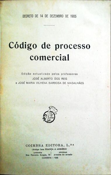 CÓDIGO DE PROCESSO CIVIL.