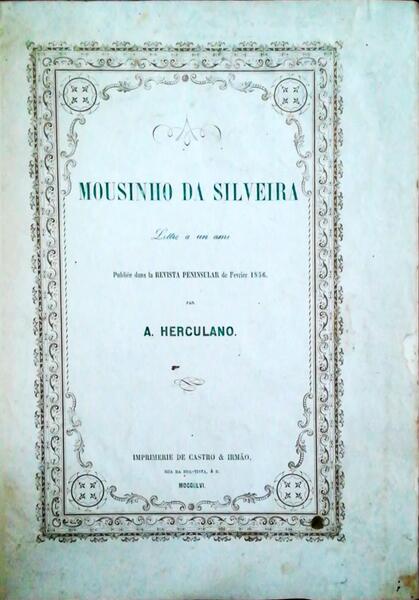 MOUSINHO DA SILVEIRA.