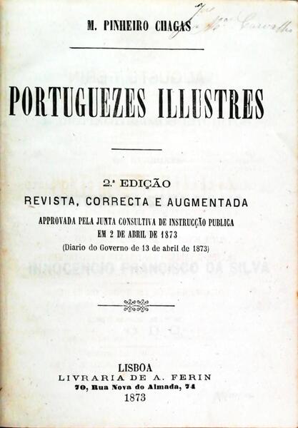 PORTUGUEZES ILUSTRES.