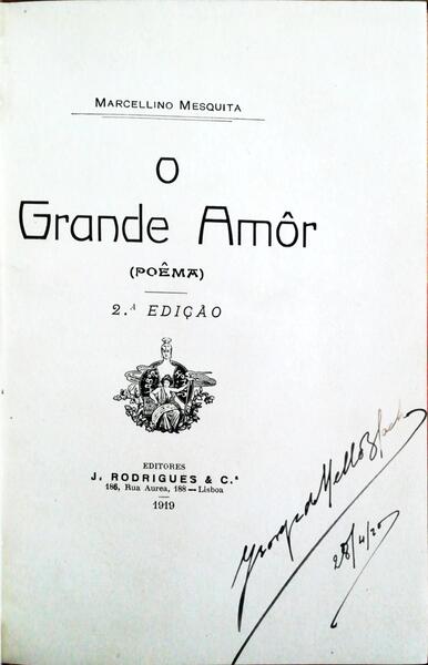 O GRANDE AMÃ”R. [2.Âª EDIÃ‡ÃƒO]