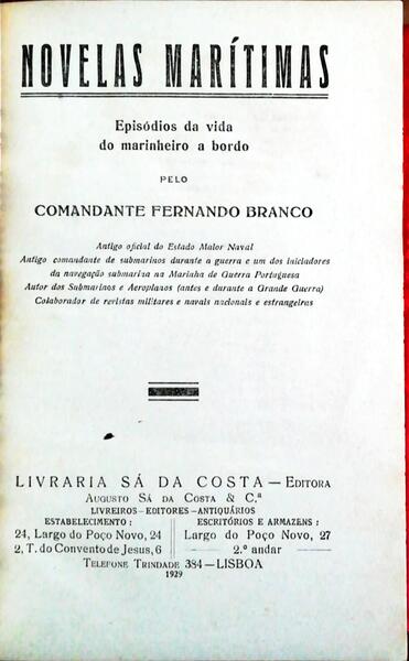 NOVELAS MARÃTIMAS.