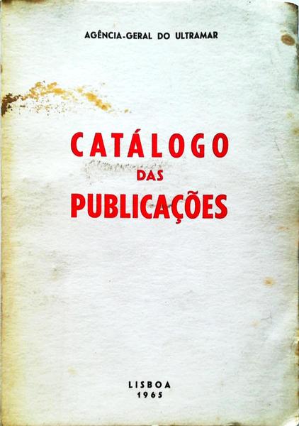 CATÃLOGO DAS PUBLICAÃ‡Ã•ES DIDASCÃLICO.