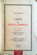 SUPLEMENTO Ã€S LIÃ‡Ã•ES DE DIREITO COMERCIAL.