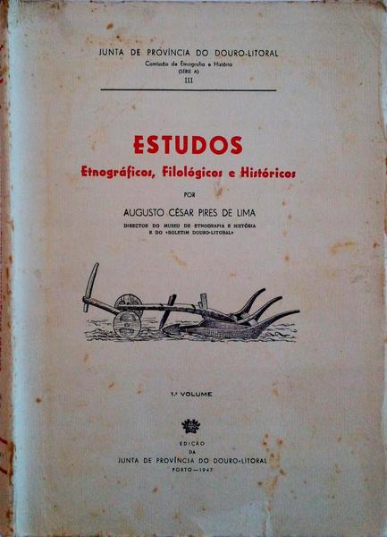 ESTUDOS ETNOGRÃFICOS, FILOLÃ“GICOS E HISTÃ“RICOS.