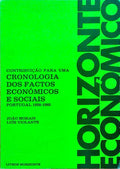 CONTRIBUIÃ‡ÃƒO PARA UMA CRONOLOGIA DOS FACTOS ECONÃ“MICOS E SOCIAIS - PORTUGAL 1926-1985.