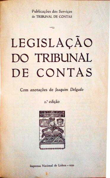 LEGISLAÃ‡ÃƒO DO TRIBUNAL DE CONTAS.