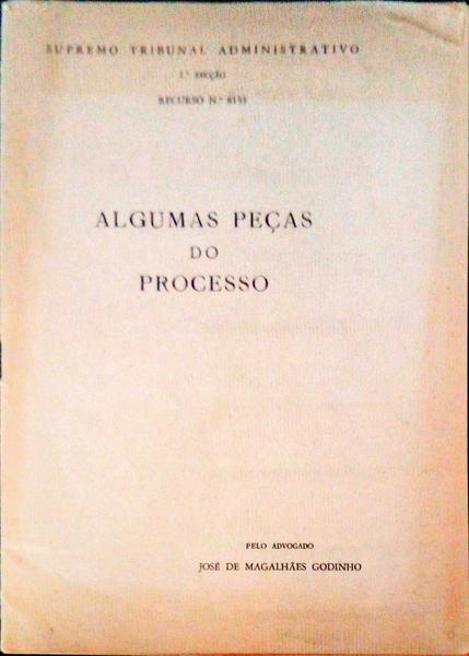 ALGUMAS PEÃ‡AS DO PROCESSO.