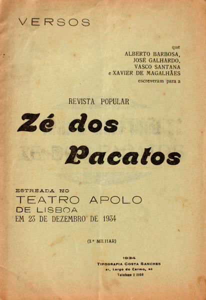 ZÃ‰ DOS PACATOS.