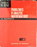PROBLÃˆMES D'ANALYSE MATHÃ‰MATIQUE.