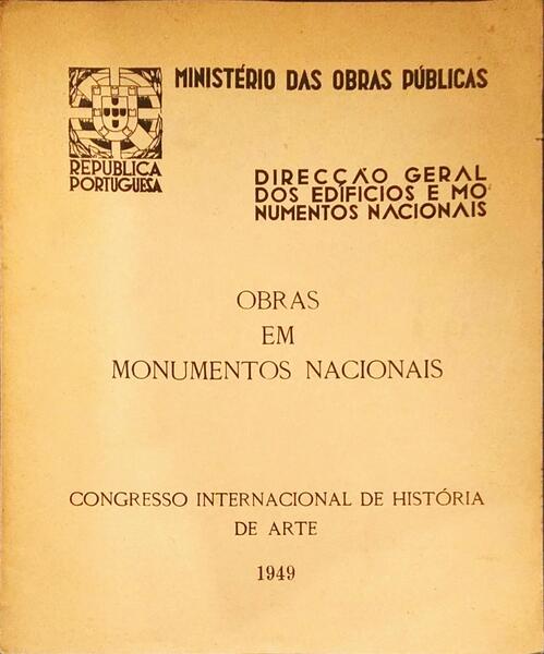 OBRAS EM MONUMENTOS NACIONAIS.