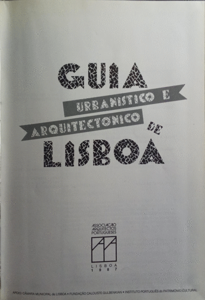 GUIA URBANISTICO E ARQUITECTÃ“NICO DE LISBOA.