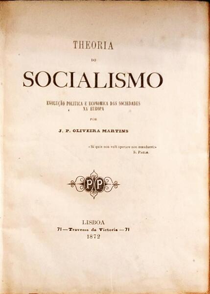 THEORIA DO SOCIALISMO.