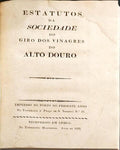 ESTATUTOS DA SOCIEDADE DO GIRO DOS VINAGRES DO ALTO DOURO.