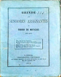 BRINDE AOS SENHORES ASSIGNANTES DO DIÃRIO DE NOTÃCIAS EM 1875.