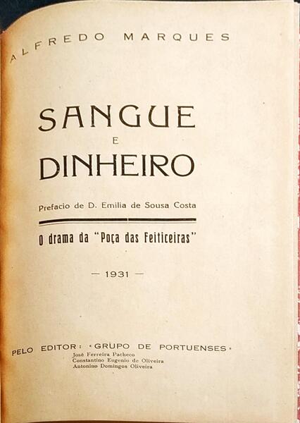 SANGUE E DINHEIRO.