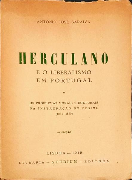 HERCULANO E O LIBERALISMO EM PORTUGAL.