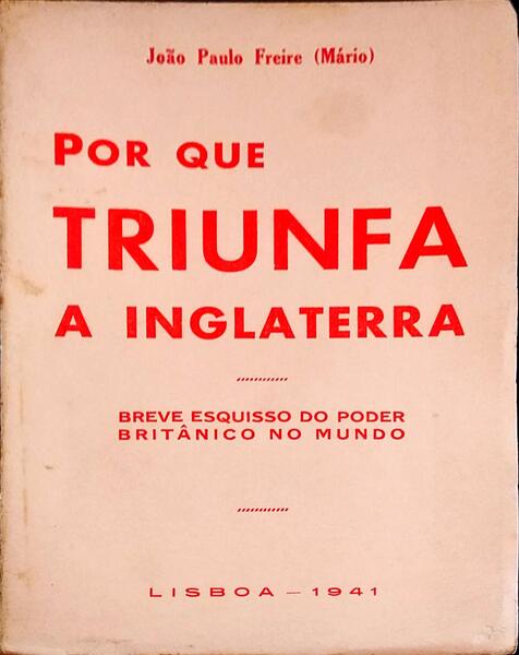 POR QUE TRIUNFA A INGLATERRA.