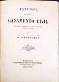 ESTUDOS SOBRE O CASAMENTO CIVIL. [2.Âª EDIÃ‡ÃƒO]