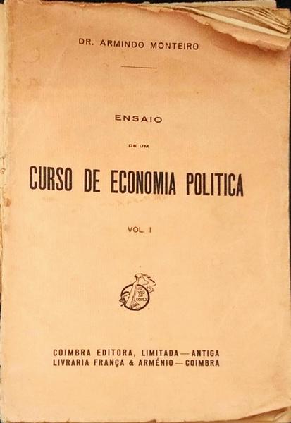 ENSAIO DE UM CURSO DE ECONOMIA POLÃTICA.