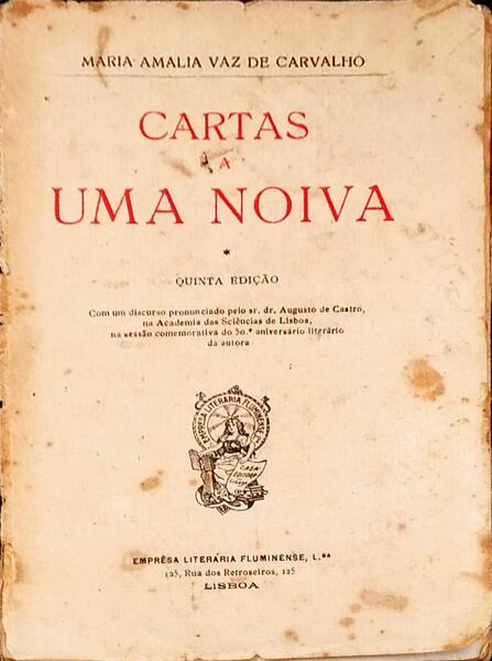 CARTAS A UMA NOIVA. [5.Âª EDIÃ‡ÃƒO]