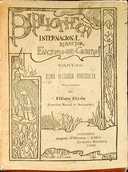 CARTAS DE UMA RELIGIOSA PORTUGUEZA.