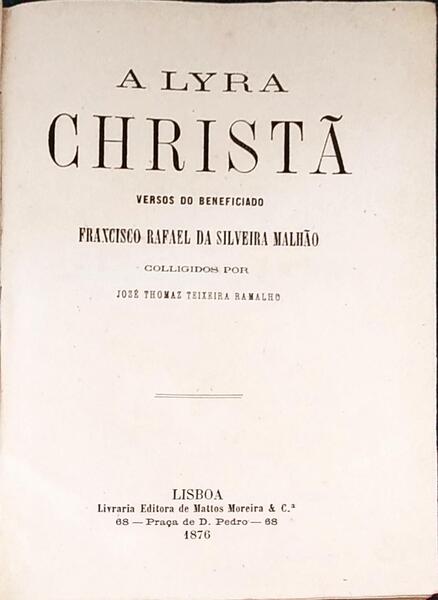 A LYRA CHRISTÃƒ.